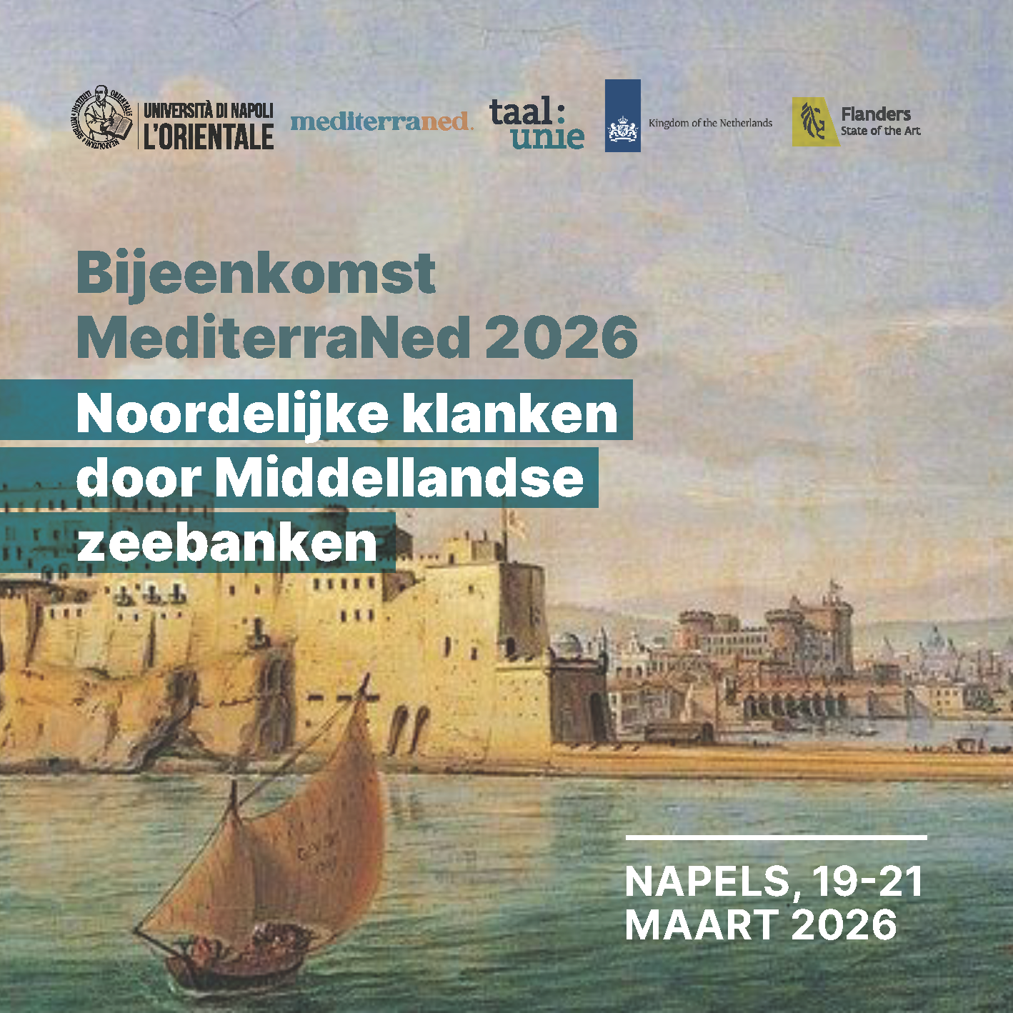 19-21 maart:
18e Bijeenkomst MediterraNed 2026