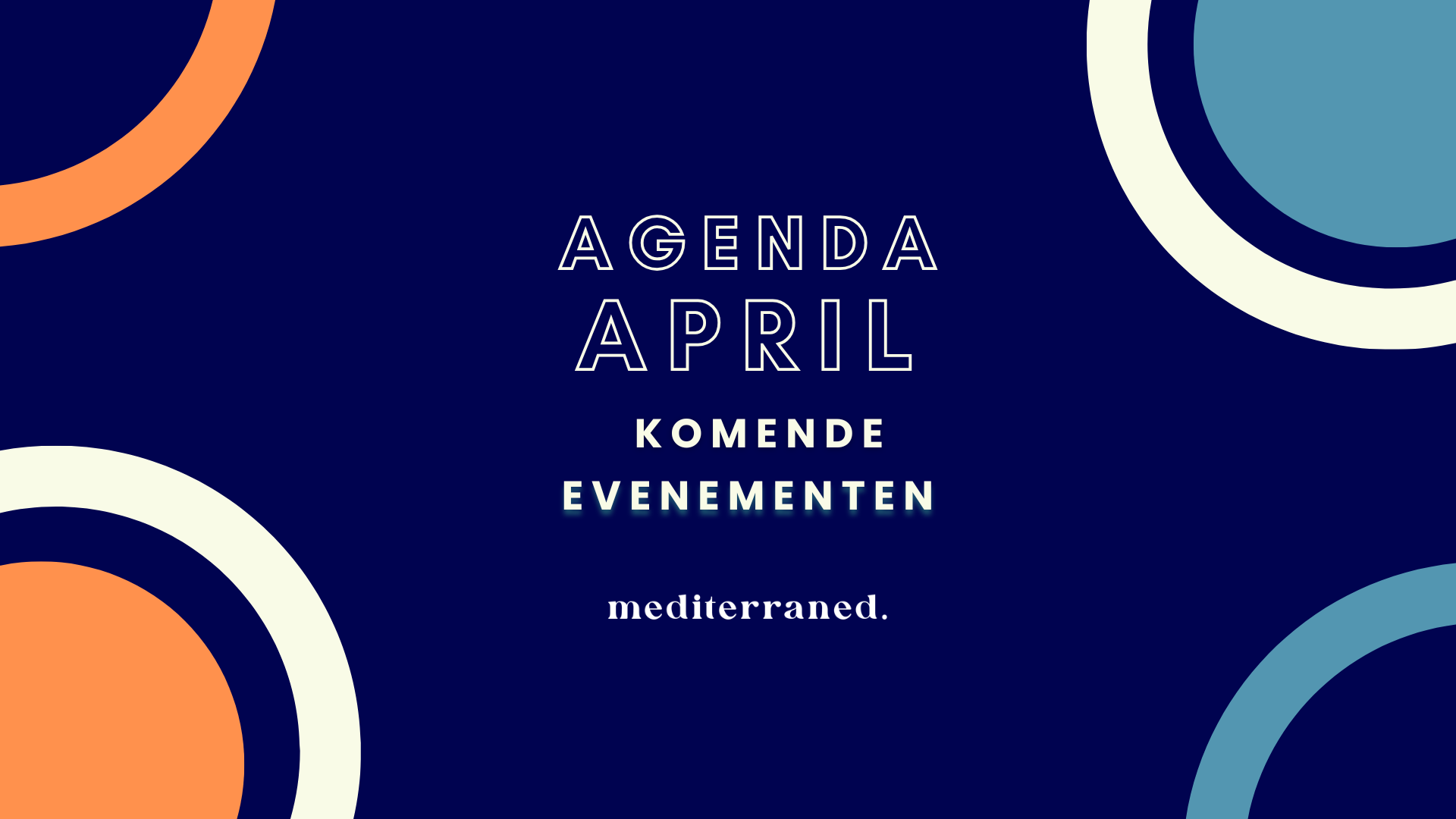 Agenda april 2026